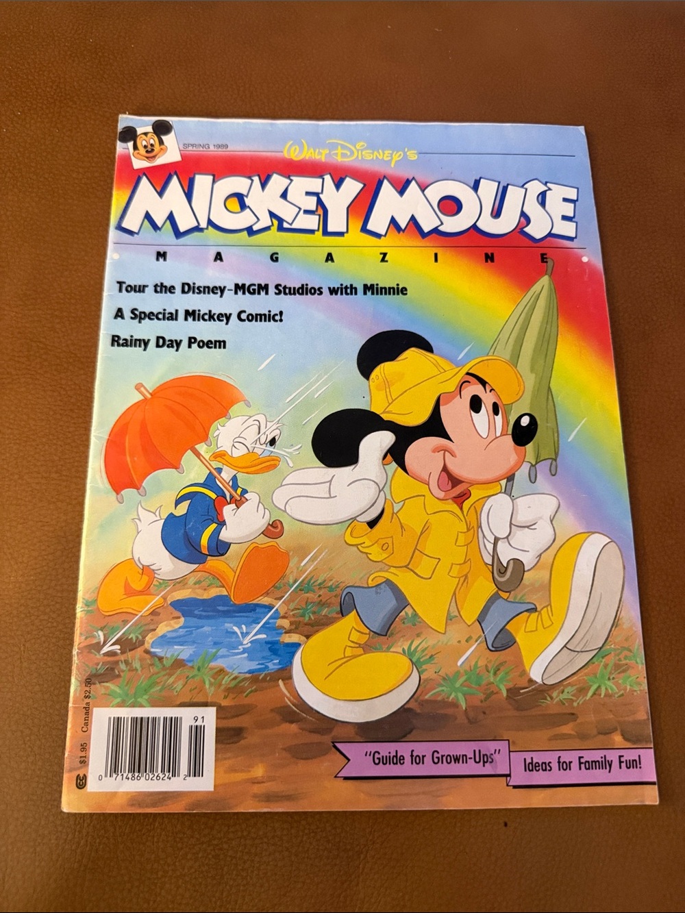 Walt Disneys Mickey Mouse Magazine Spring 1989